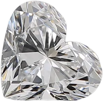 1.12 Carat D VS1 Heart Natural Diamond