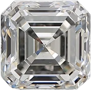 1.17 Carat G VS2 Asscher Natural Diamond