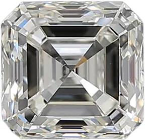 1.2 Carat I SI1 Asscher Natural Diamond