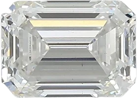 1.25 Carat F VS2 Emerald Lab Diamond