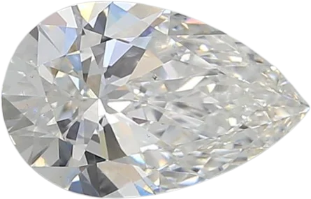 1.31 Carat F VS2 Pear Lab Diamond