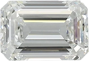 1.48 Carat F VS1 Emerald Lab Diamond