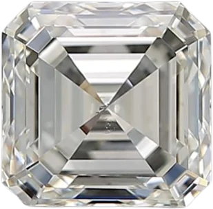 1.51 Carat I SI1 Asscher Natural Diamond