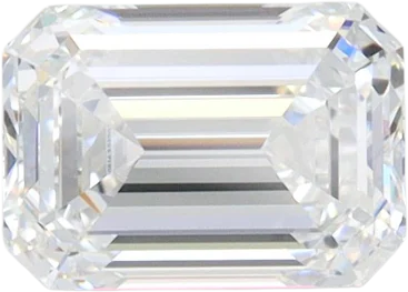 1.52 Carat D VVS1 Emerald Lab Diamond