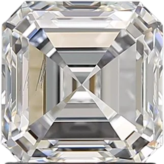 1.58 Carat D SI1 Asscher Lab Diamond