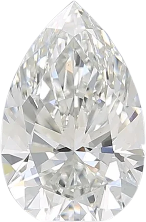 1.83 Carat F VS1 Pear Lab Diamond