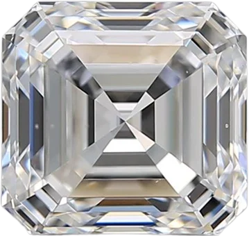 1.84 Carat D VS2 Asscher Lab Diamond