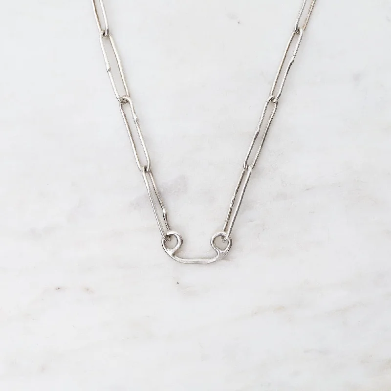 Sterling Silver Smooth Long Oval Link Chain - 20"