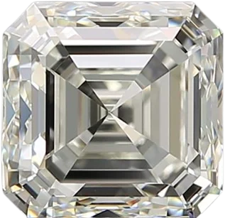 2.01 Carat L VVS1 Asscher Natural Diamond