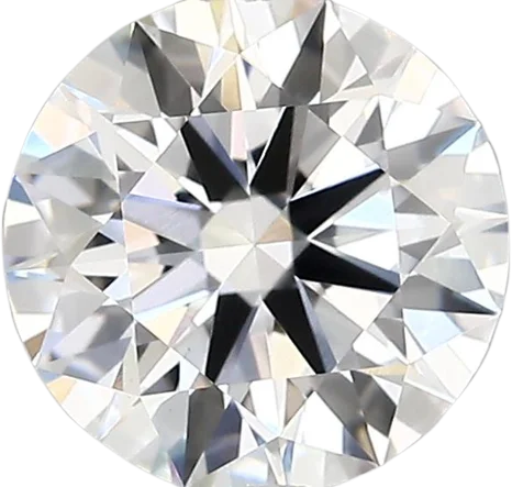 2.12 Carat D vvs2 Round Lab Diamond