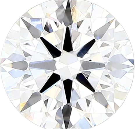 2.13 Carat D vvs2 Round Lab Diamond