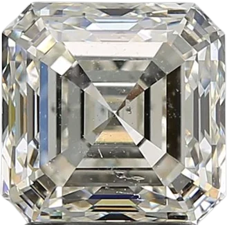 2.2 Carat L SI2 Asscher Natural Diamond