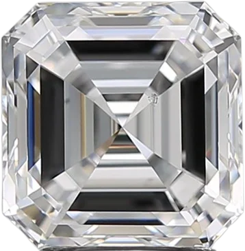 2.49 Carat D SI1 Asscher Lab Diamond