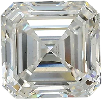 2.87 Carat G VS2 Asscher Lab Diamond