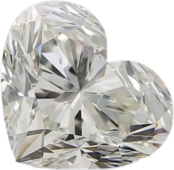 3.03 Carat J SI1 Heart Natural Diamond