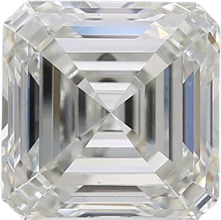 3.06 Carat H VS1 Asscher Lab Diamond