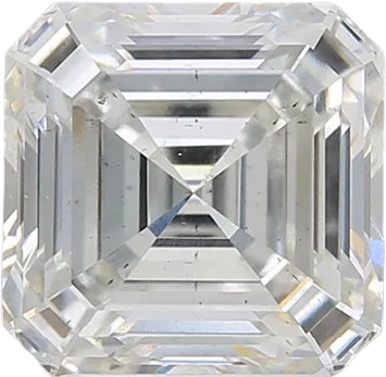 3.16 Carat G SI1 Asscher Lab Diamond