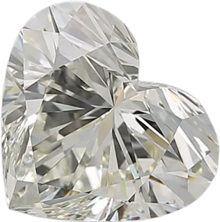 3.22 Carat I VVS2 Heart Natural Diamond