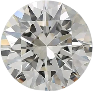 3.37 Carat J IF Round Natural Diamond