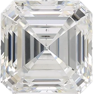 3.88 Carat G SI1 Asscher Lab Diamond