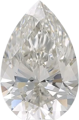 4.21 Carat H VS1 Pear Lab Diamond