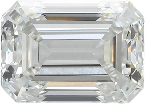 5.27 Carat F VVS2 Emerald Lab Diamond