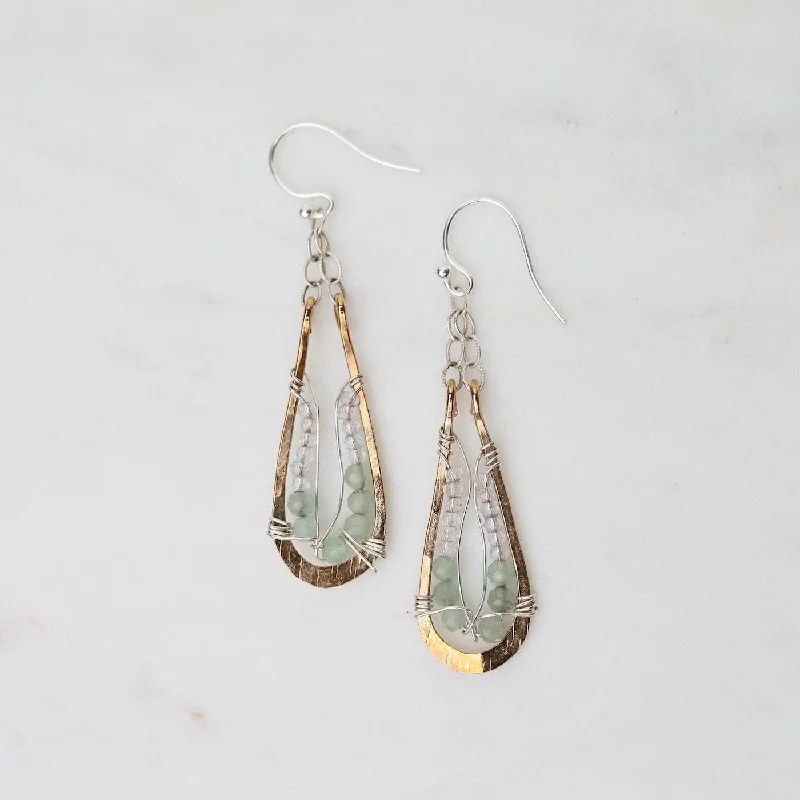 Amazonite Drop Earrings