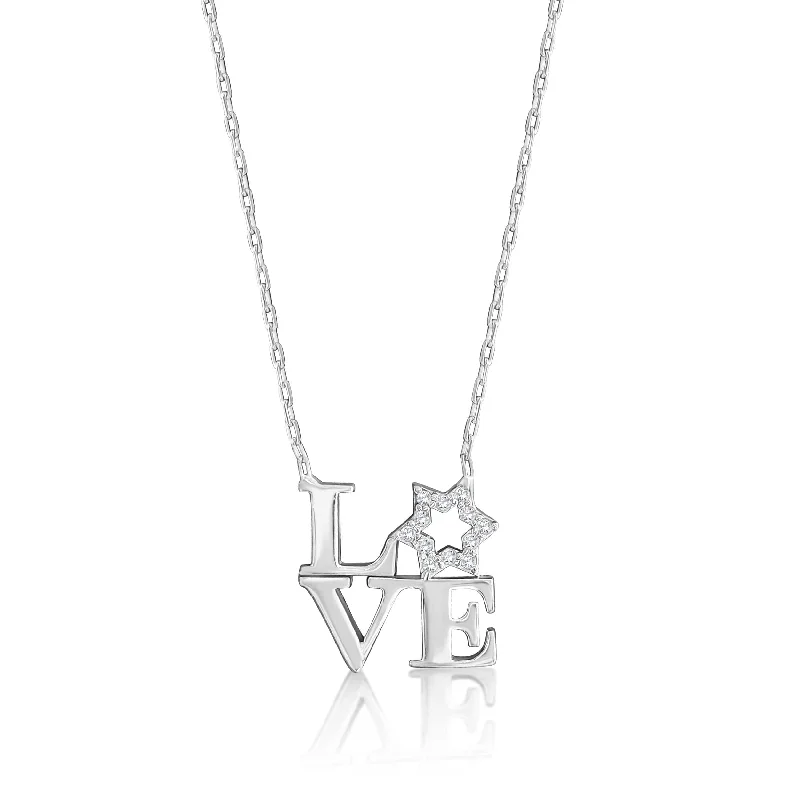 Love Letter Necklace - Silver