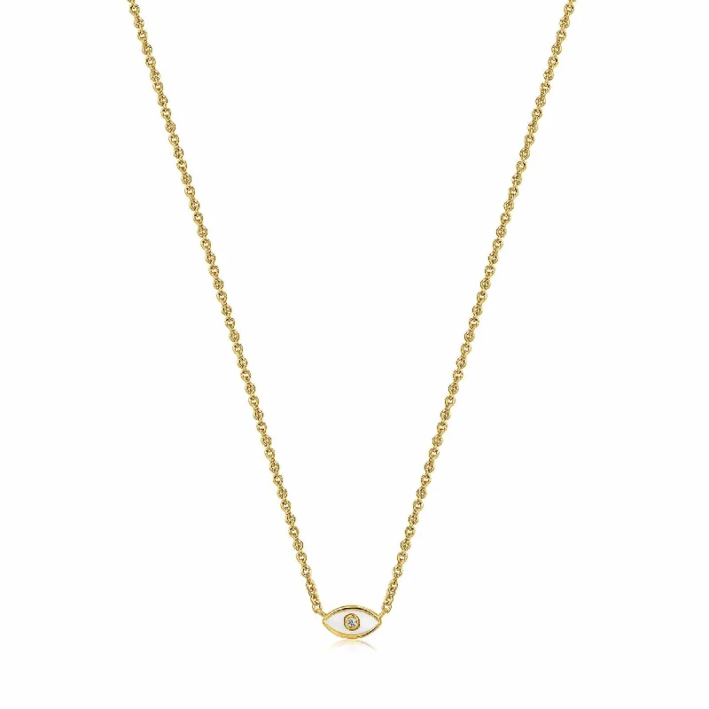 Evil Eye Gold Necklace