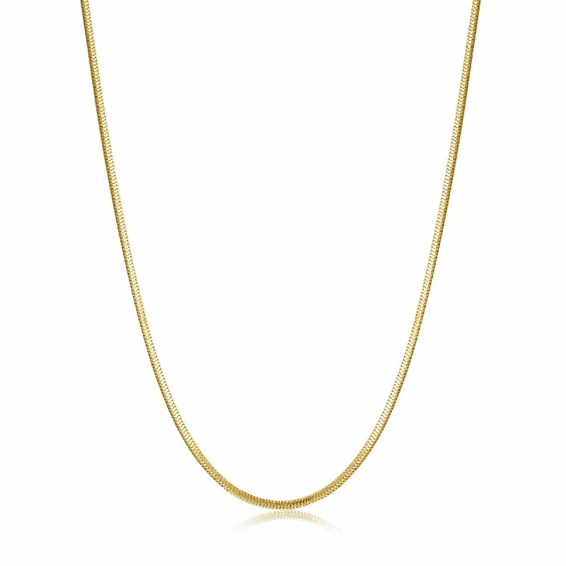 Gold Snake Chain Necklace