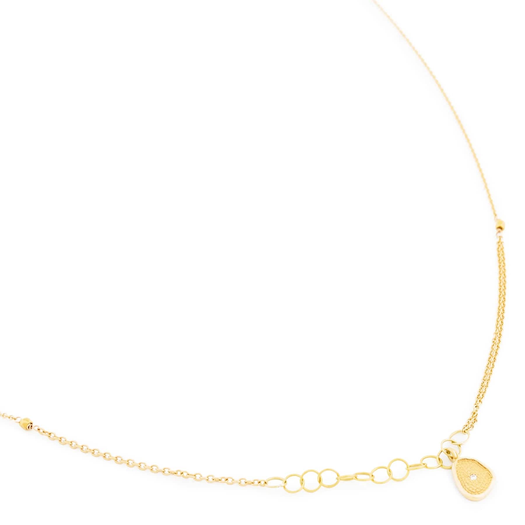 Small Gold `Stardust` Necklace