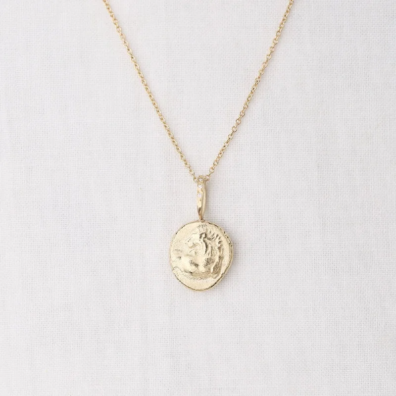 Self Empowered Artifact 14k Gold Necklace